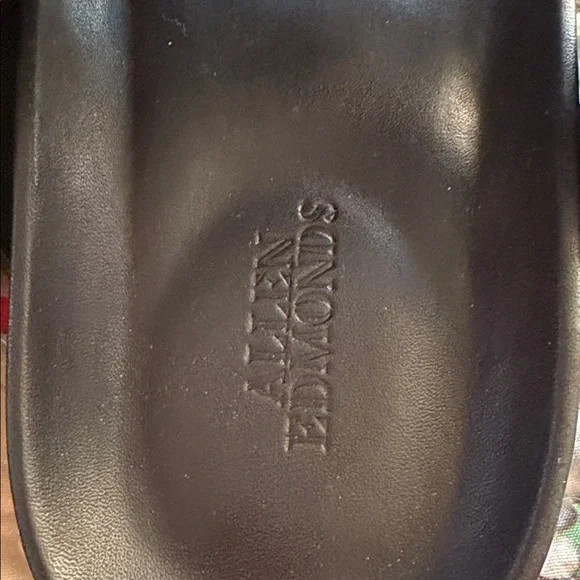 Allen Edmonds Black Men's Leather Sandals - Picture 10 of 13